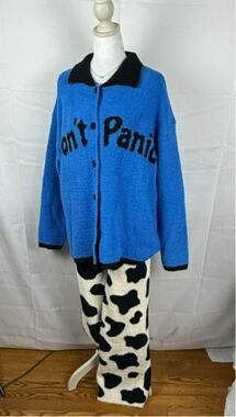 Wiggle Wiggle Don't Panic Pajama Set - NWT